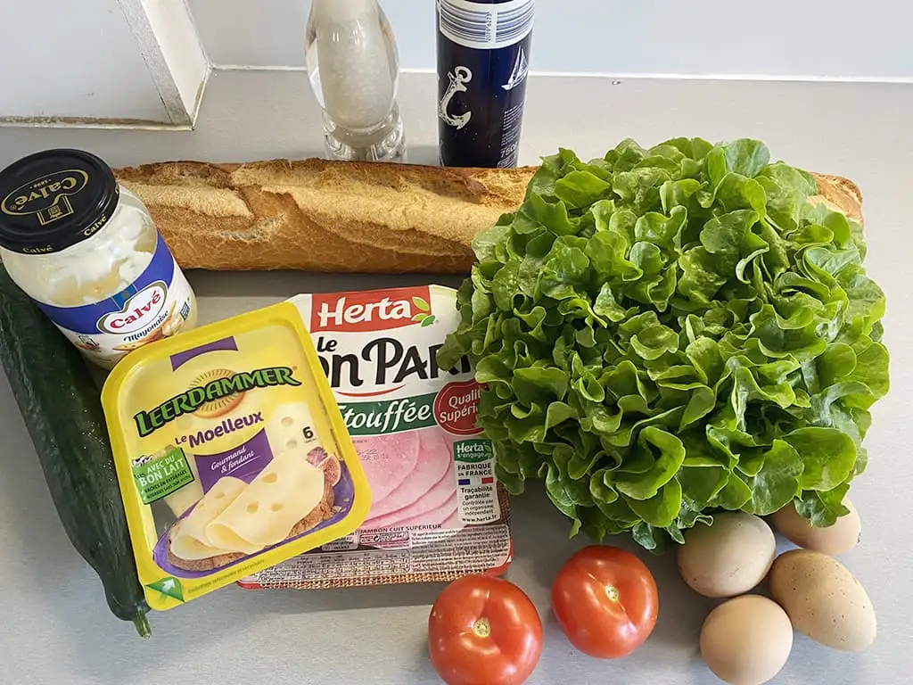 Broodje gezond ingrediënten