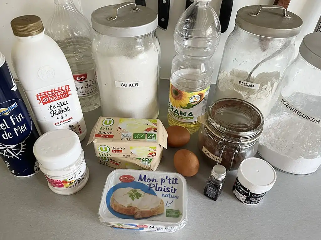 Red velvet taart ingrediënten