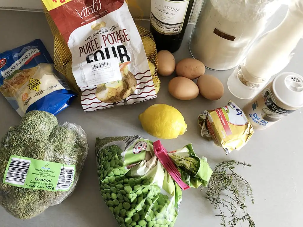 Gnocchi met broccoli ingrediënten