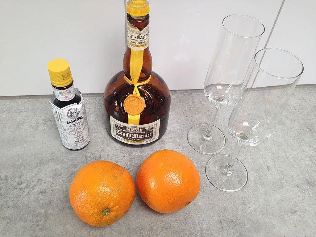 Grand Marnier cocktail ingrediënten