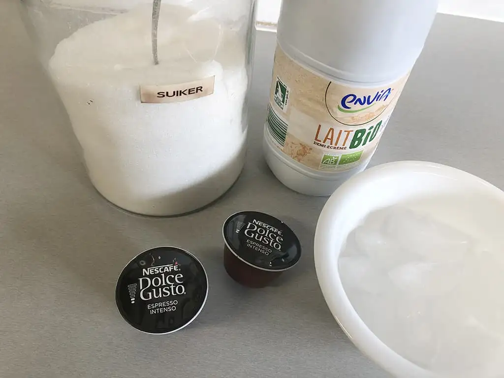 Freddo cappuccino ingrediënten