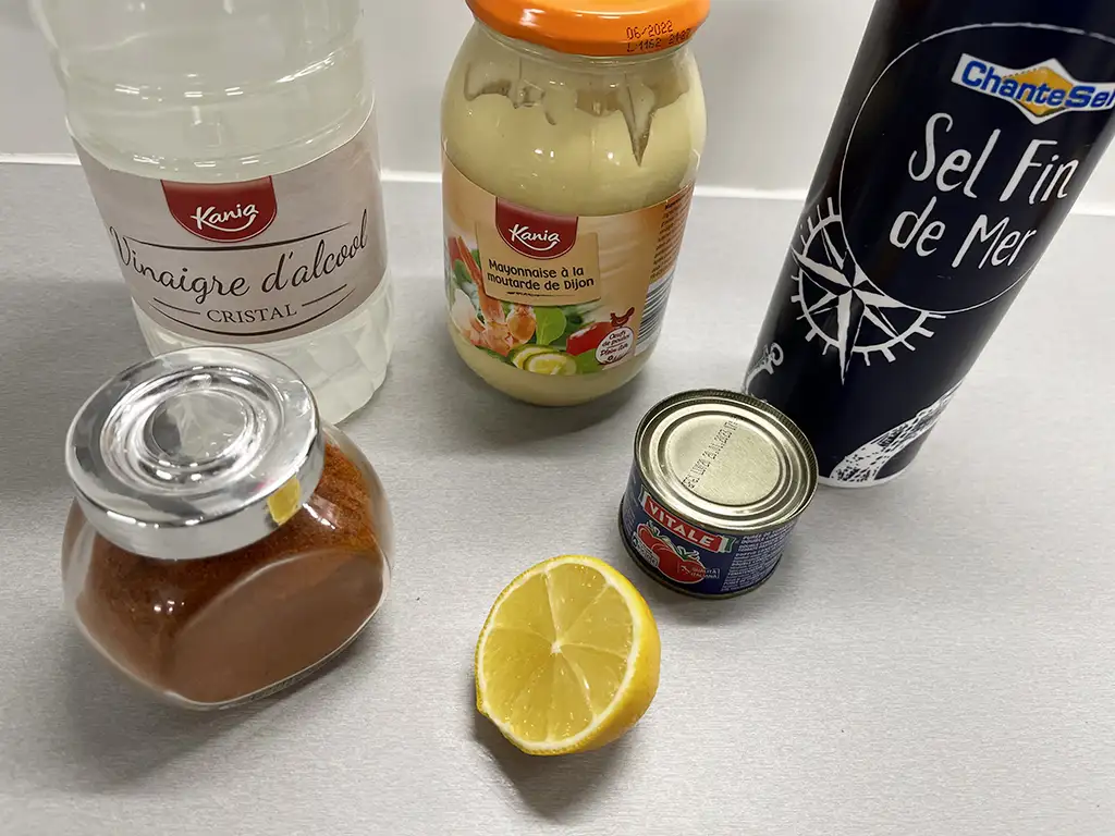Andalouse saus ingrediënten