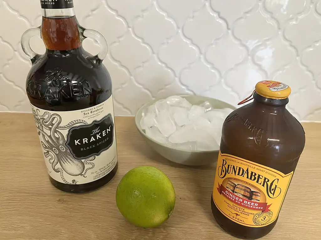 Dark 'n stormy ingrediënten