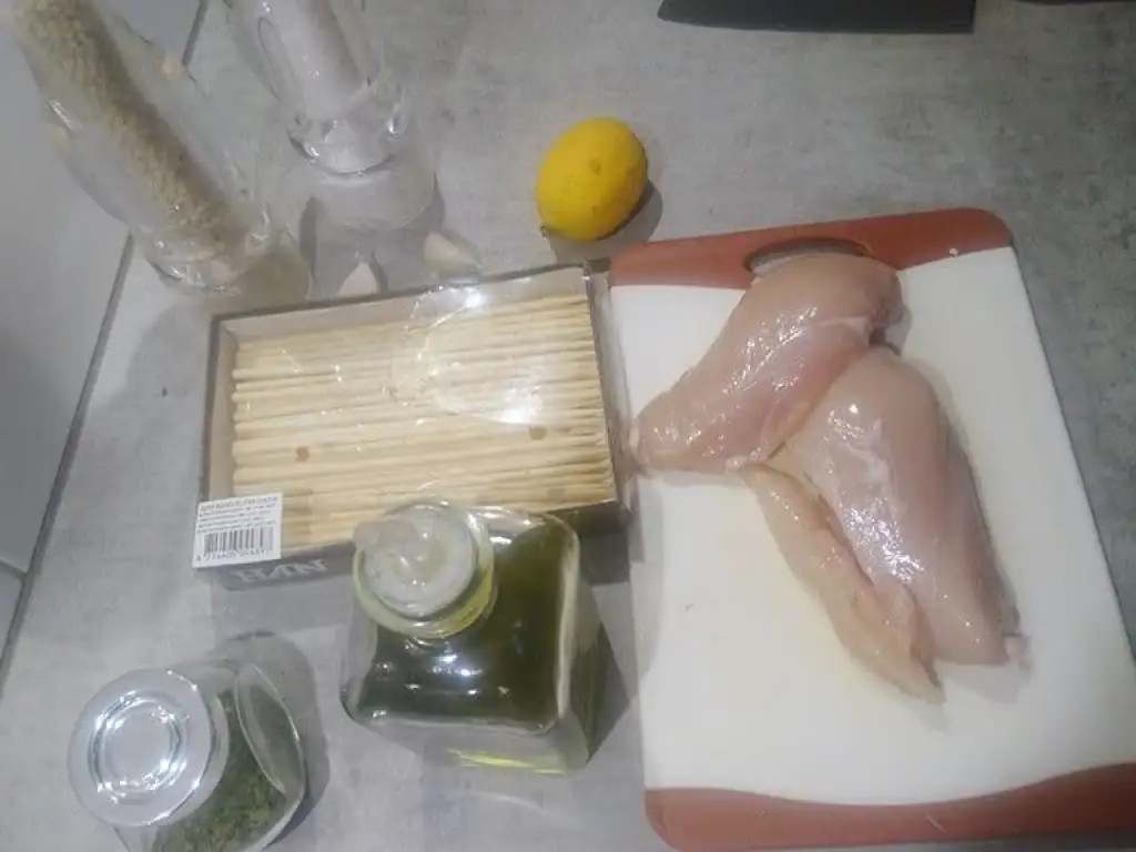 Kip souvlaki ingrediënten