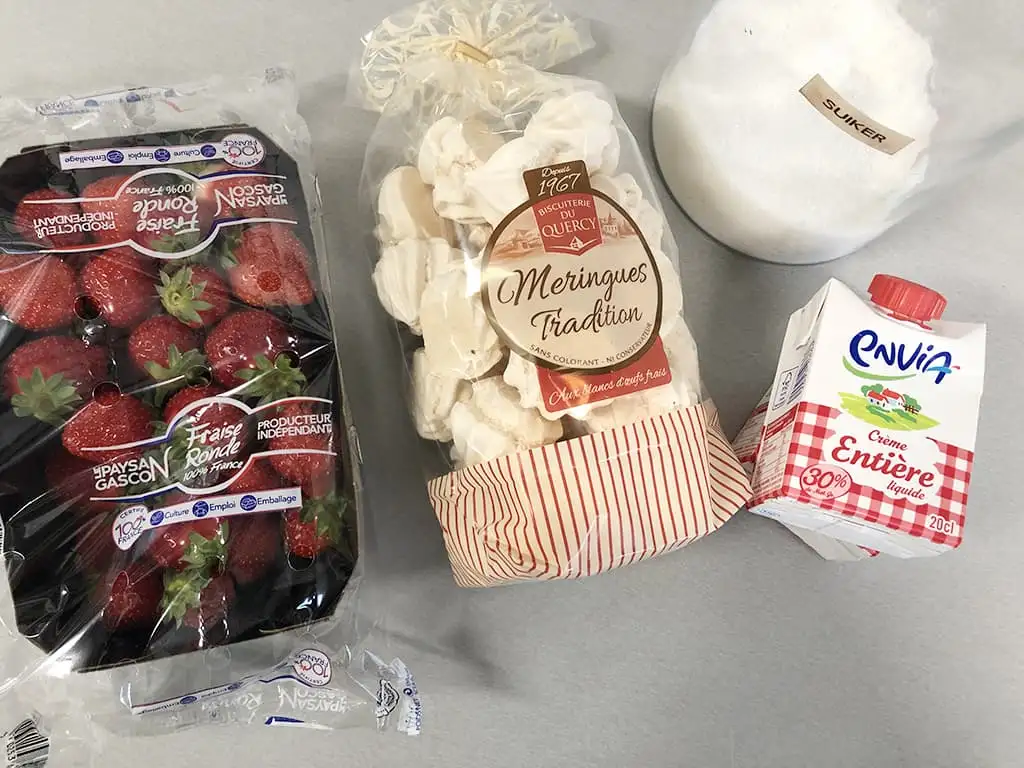 Eton mess ingrediënten