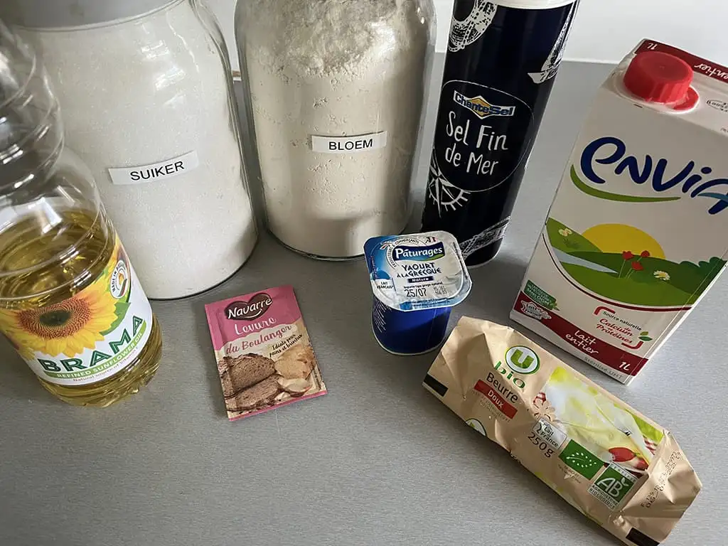 Zelf naanbrood maken ingrediënten