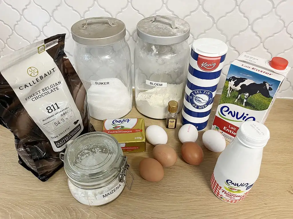 Boston cream pie ingrediënten