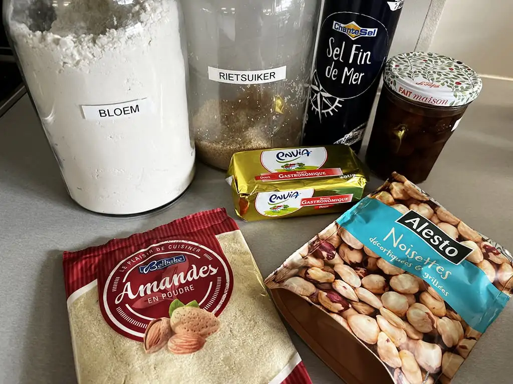 Kersen crumble ingrediënten