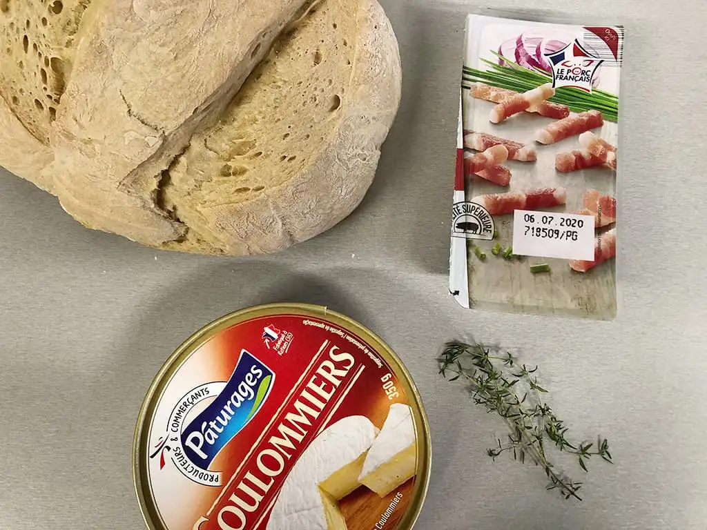 Brood met camembert uit de oven ingrediënten