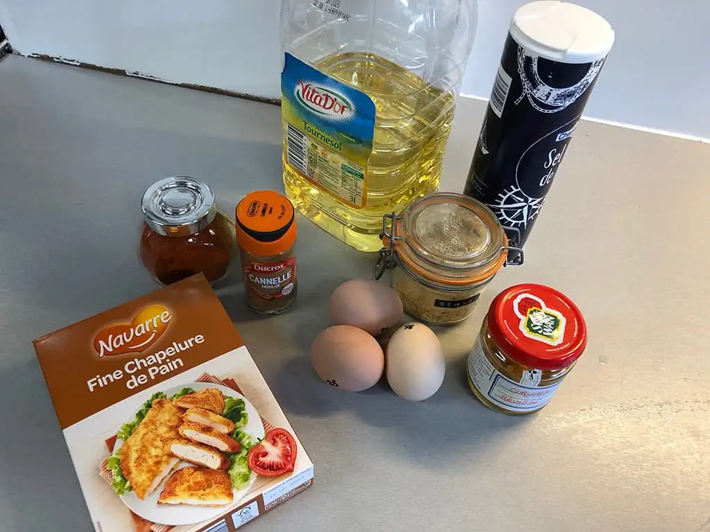 Gebakken bloemkool ingrediënten