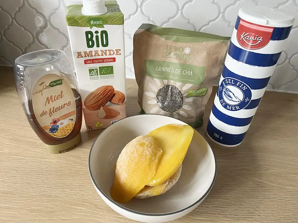 Mango smoothie ingrediënten