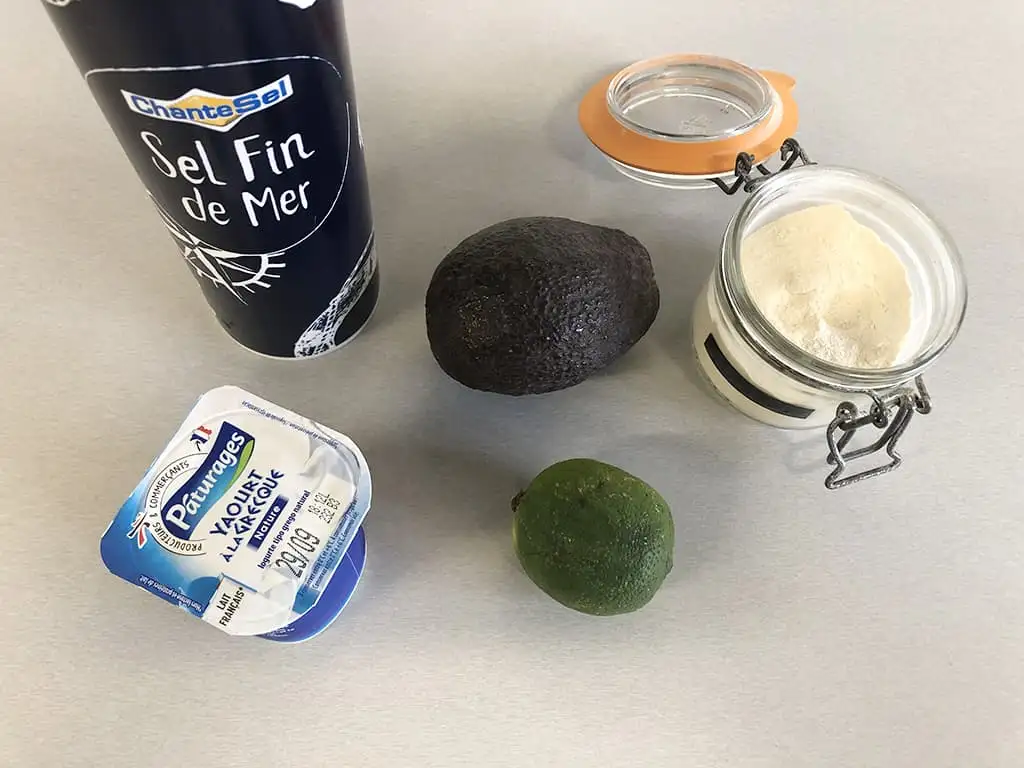 Romige avocado dip ingrediënten