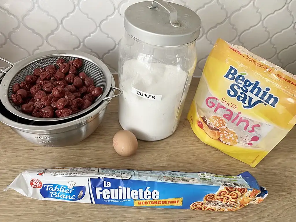 Kersenflappen ingrediënten