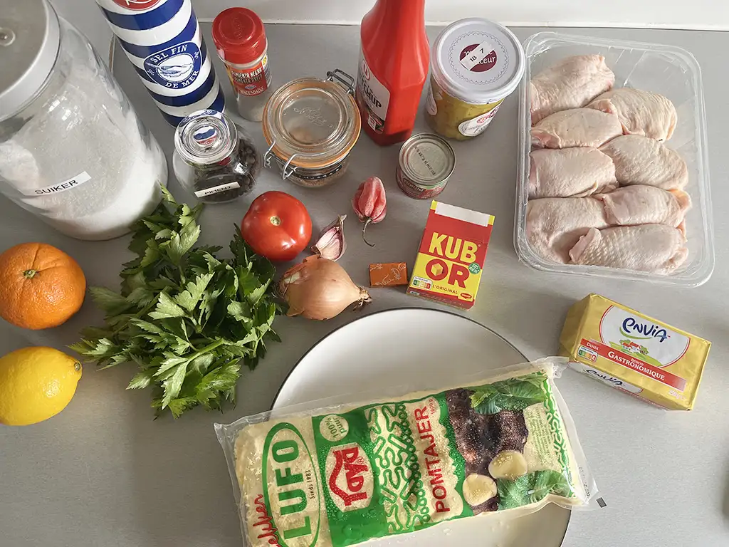 Surinaamse pom ingrediënten