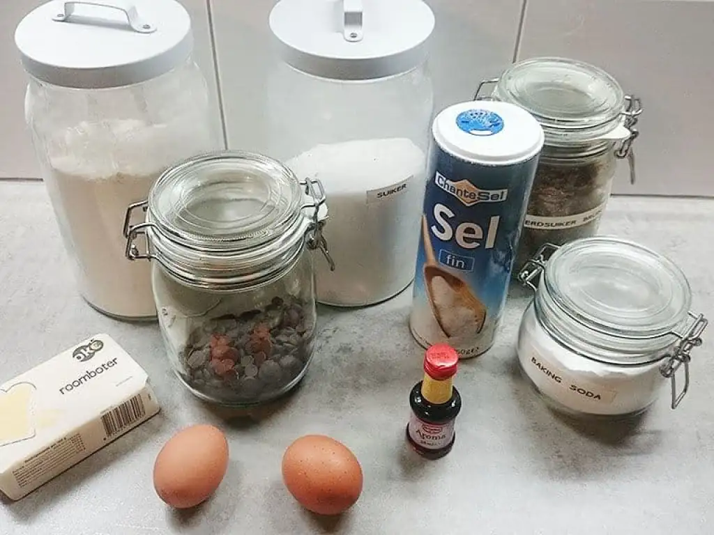 Chocolate chip koekjes ingrediënten