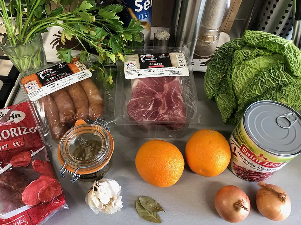 Feijoada stoofpot ingrediënten