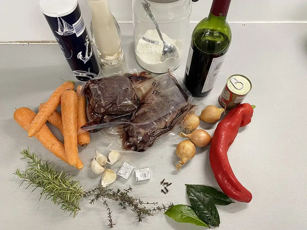 Italiaans stoofvlees ingrediënten