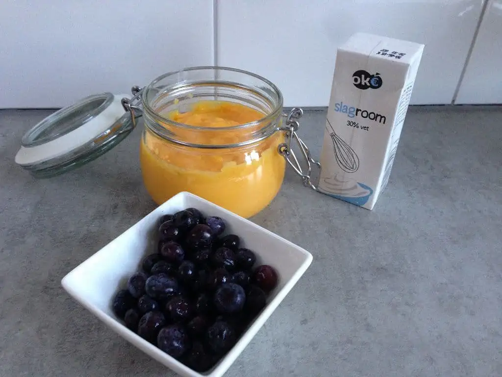 Lemon curd mousse ingrediënten