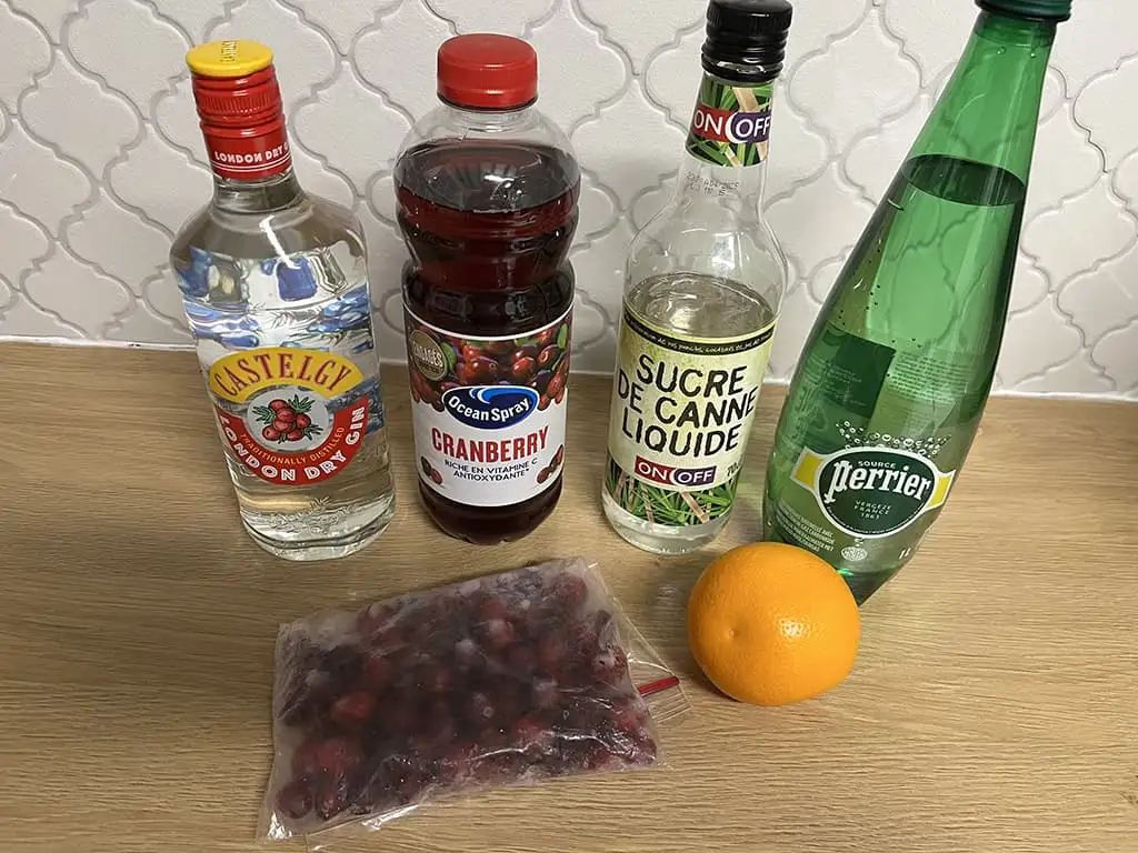Under the mistletoe cocktail ingrediënten