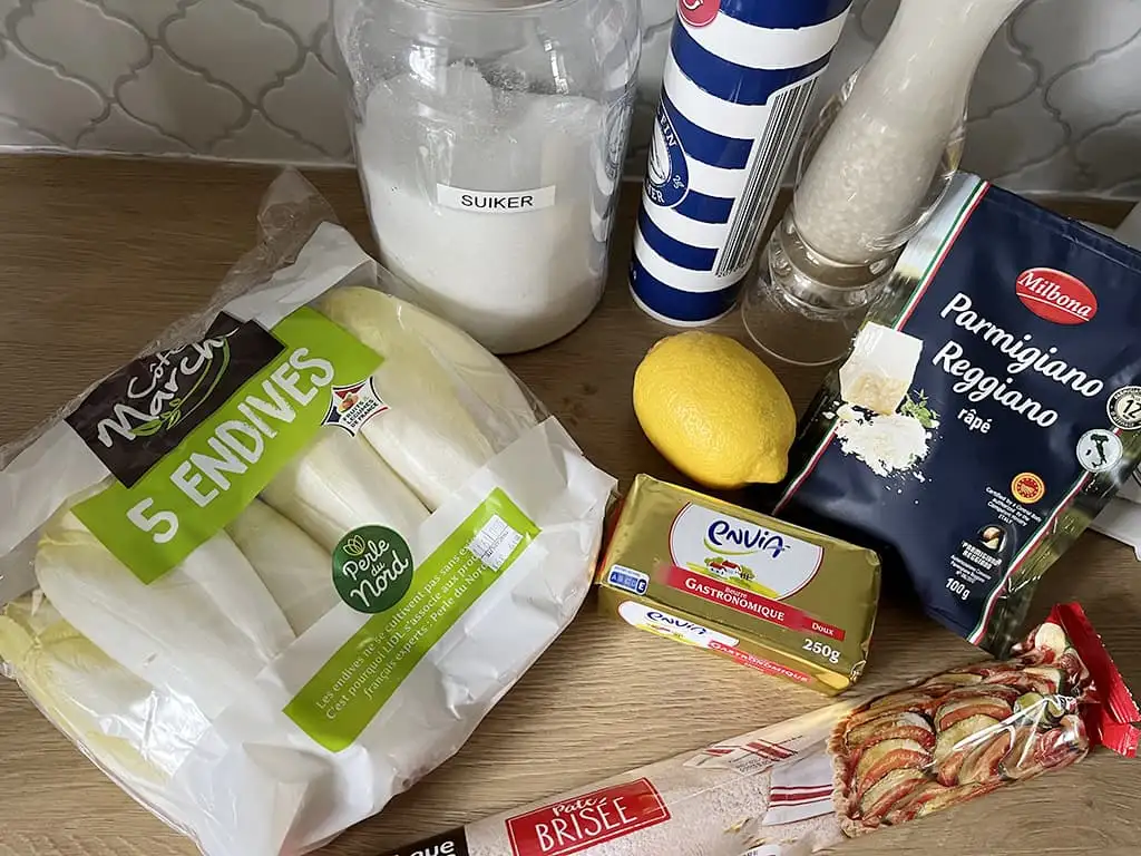 Witlof tarte tatin ingrediënten