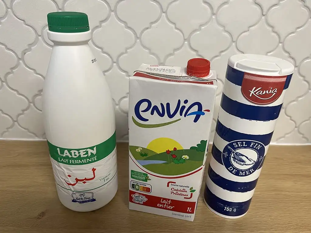 Zelf ricotta maken ingrediënten