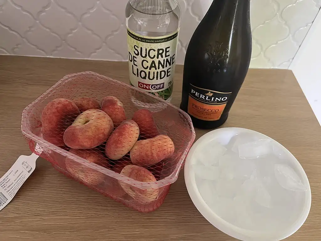 Bellini cocktail ingrediënten
