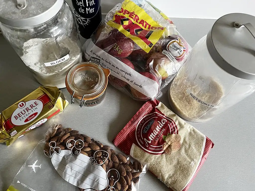 Apple crumble ingrediënten