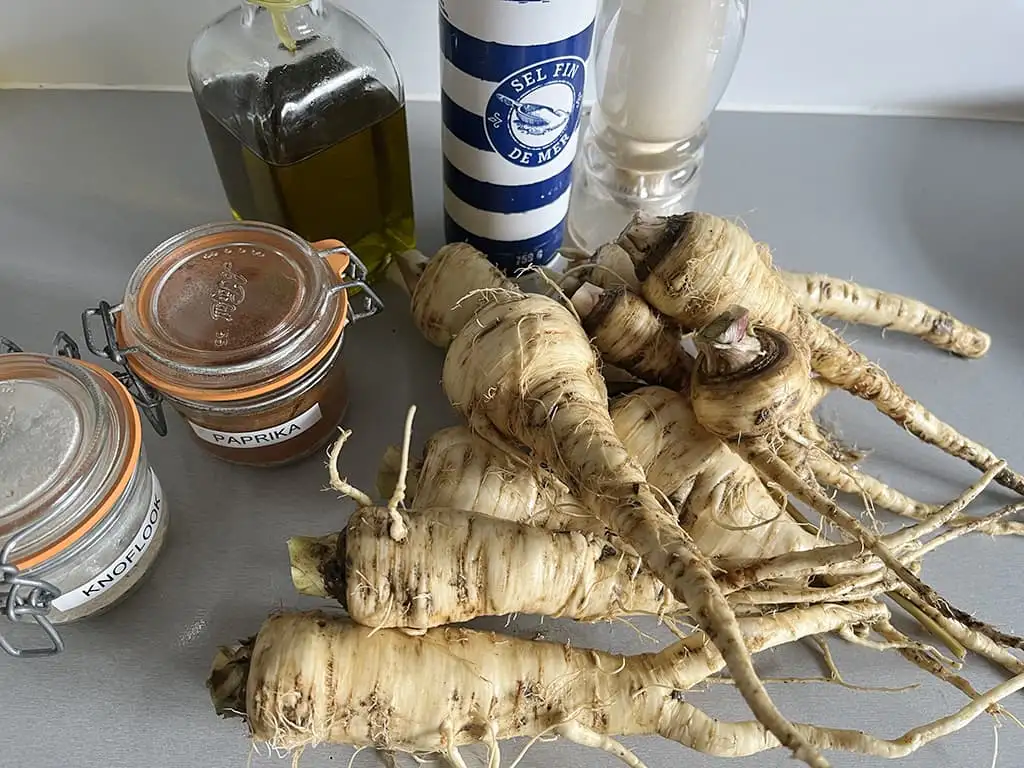 Pastinaak frietjes ingrediënten