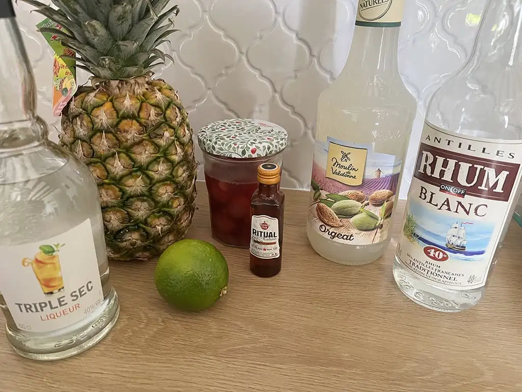 Mai tai ingrediënten