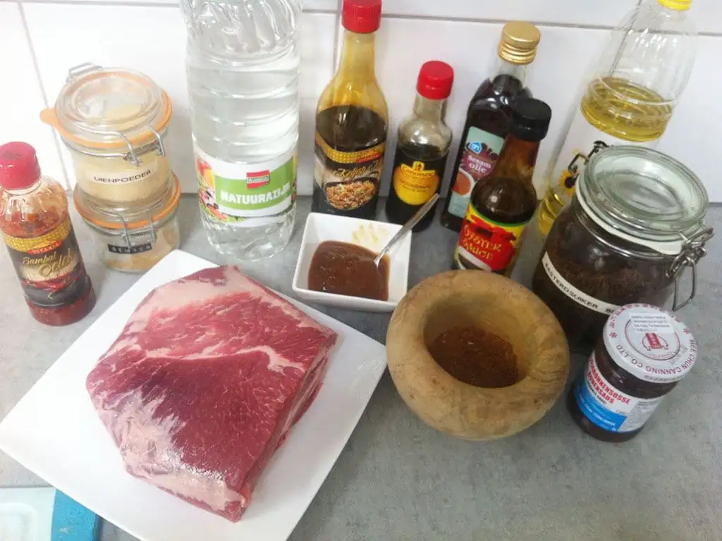 Babi pangang ingrediënten