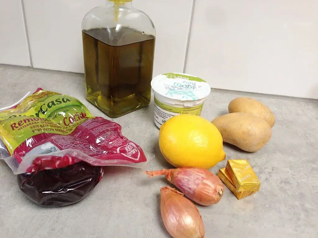 Rode bietensoep ingrediënten