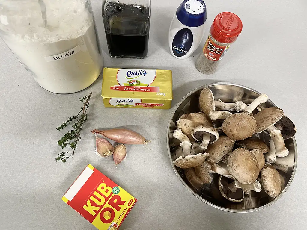 Jus maken zonder vlees ingrediënten