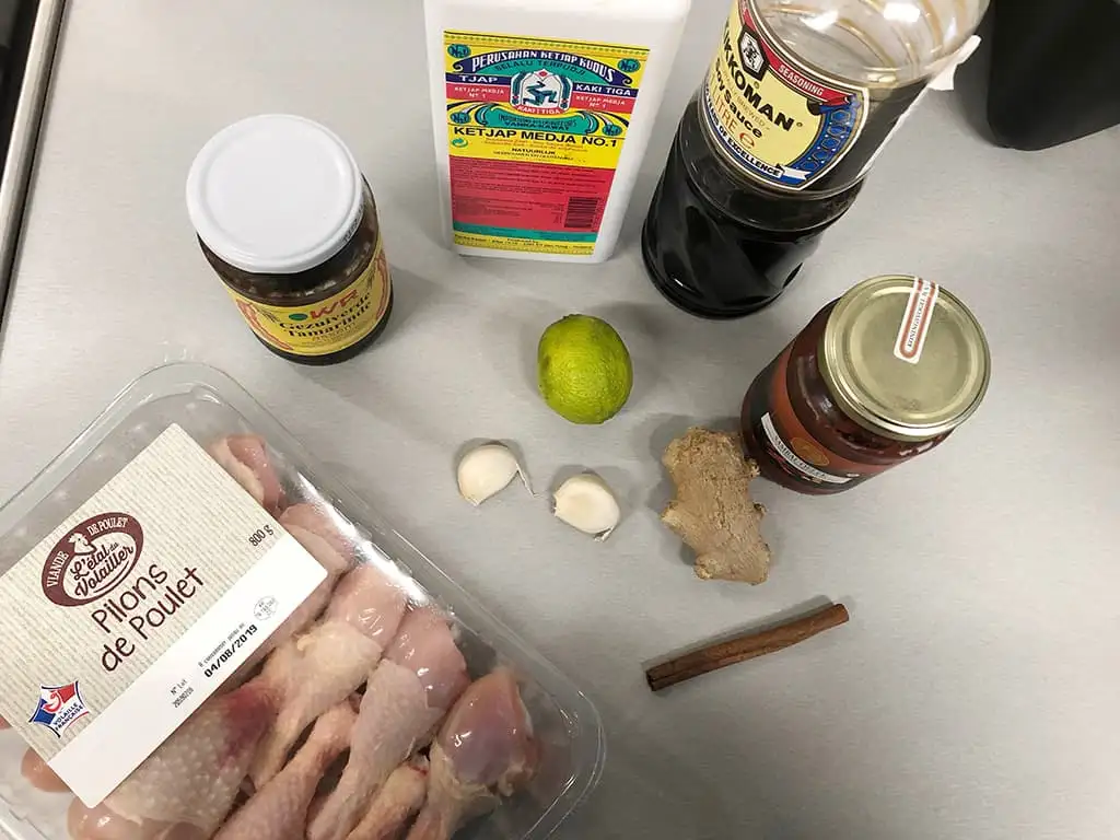 Kippenpoten uit de slowcooker ingrediënten