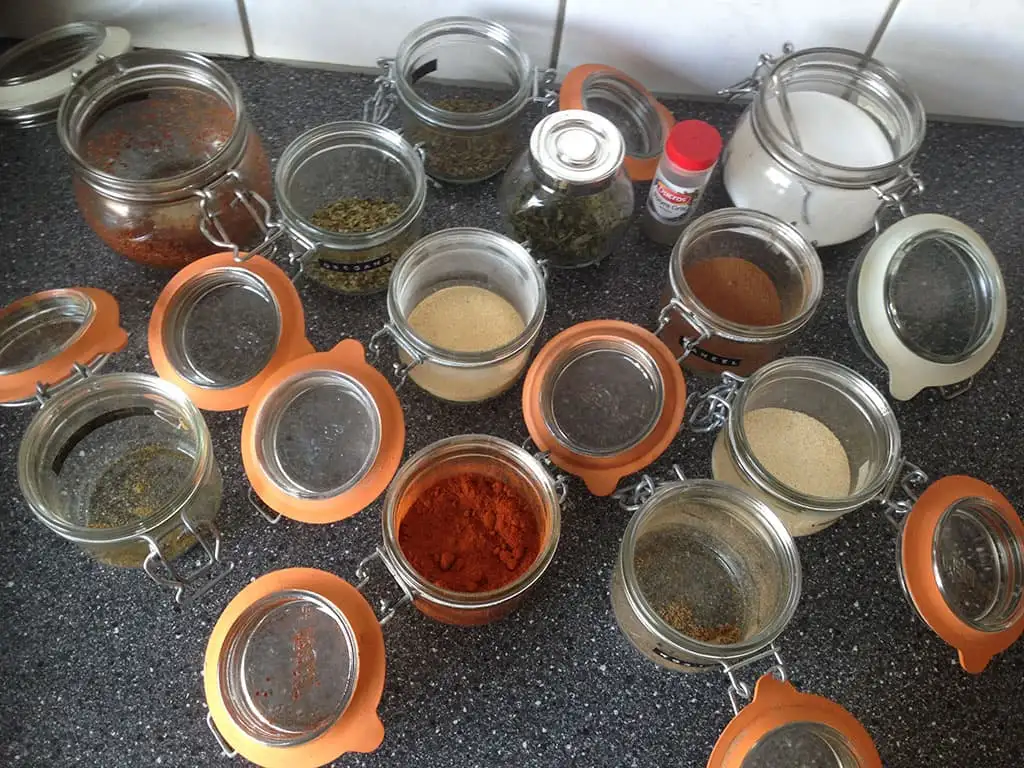 Gyros kruidenmix zelf maken ingrediënten