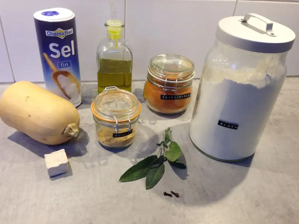 Pompoenbrood ingrediënten