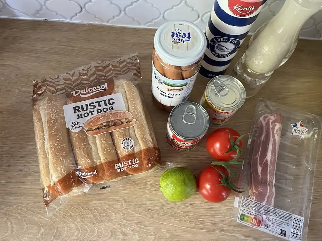 Mexicaanse hotdogs ingrediënten