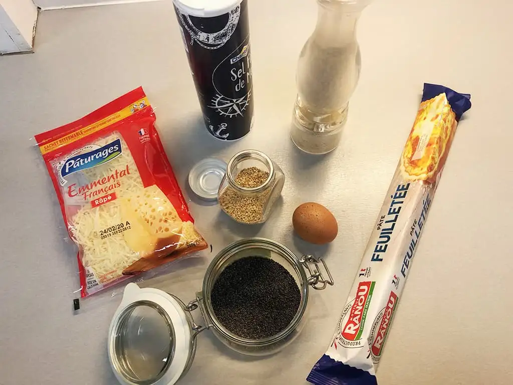 Kaasstengels ingrediënten