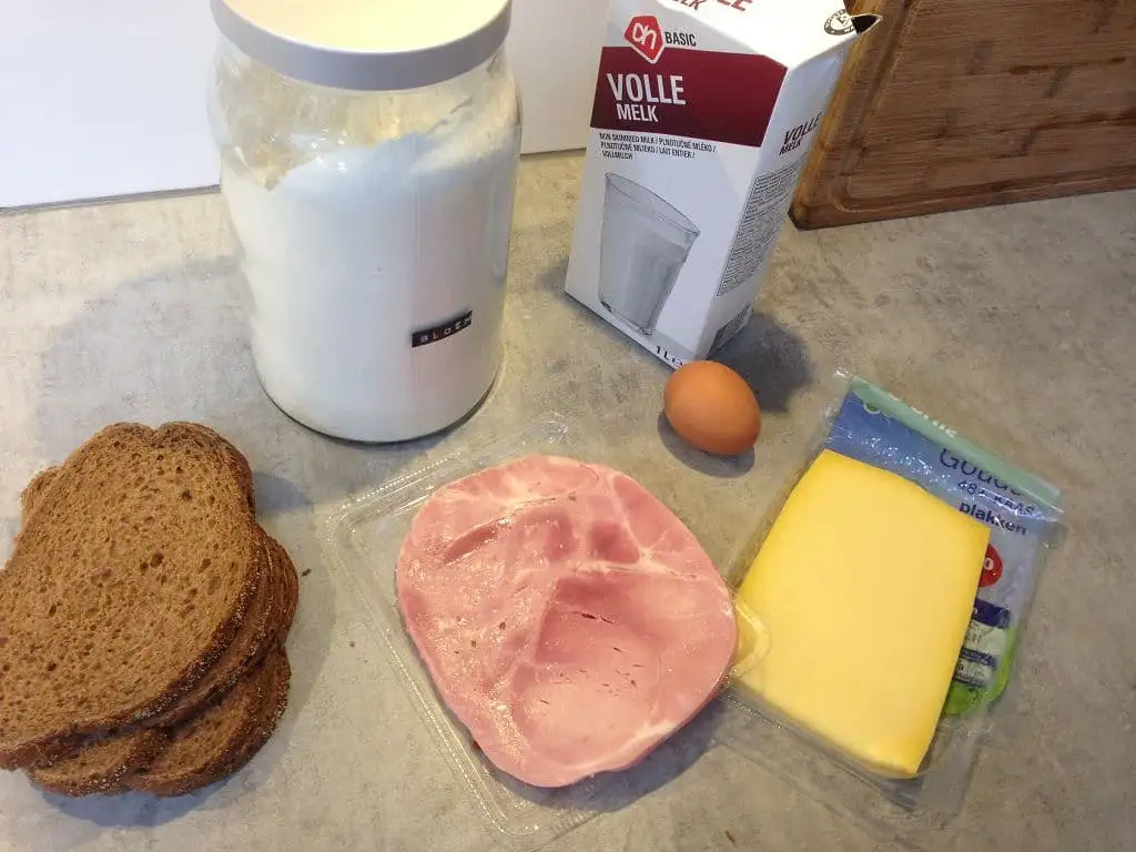Tosti ham-kaas ingrediënten