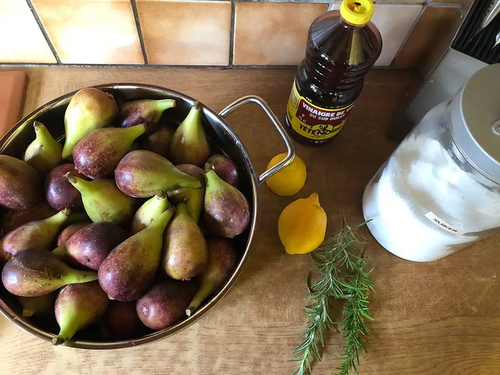Vijgenjam ingrediënten