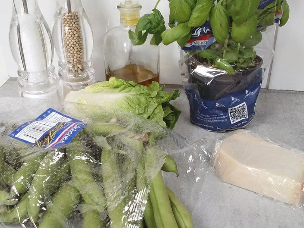 Tuinbonensalade ingrediënten