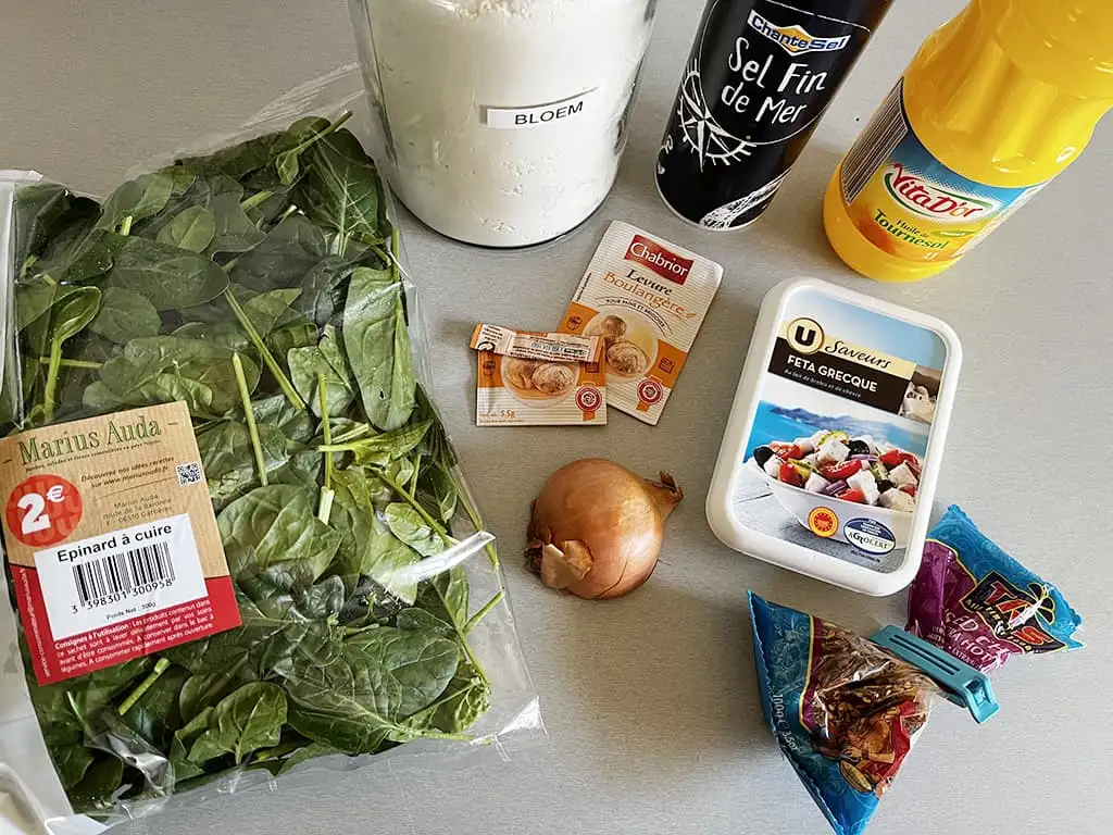 Gözleme ingrediënten