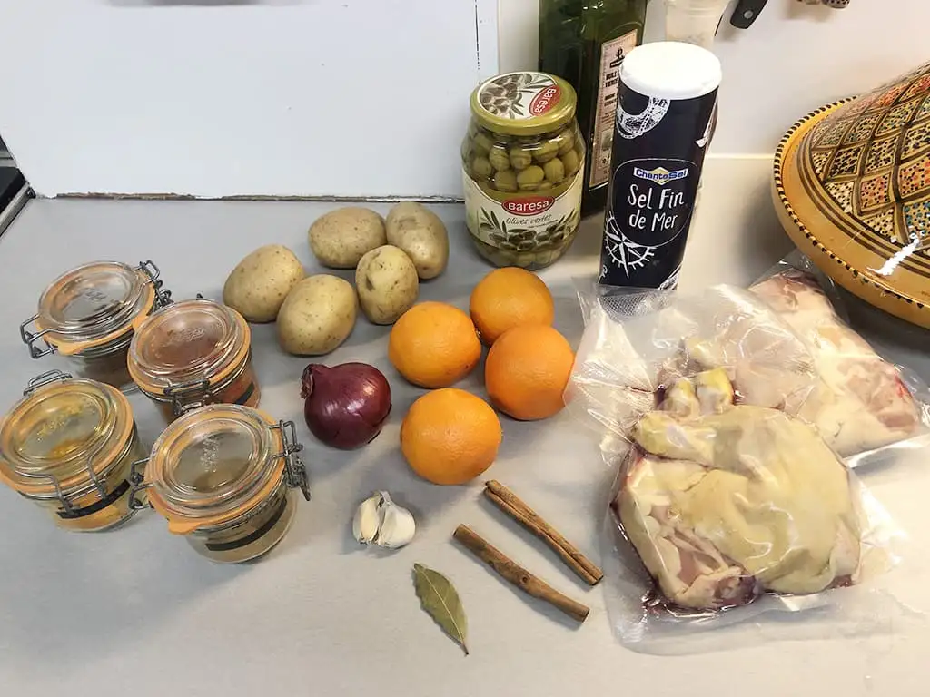 Kip tajine ingrediënten