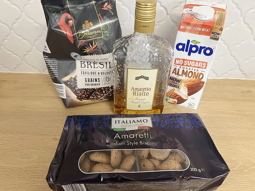 Amaretto koffie ingrediënten