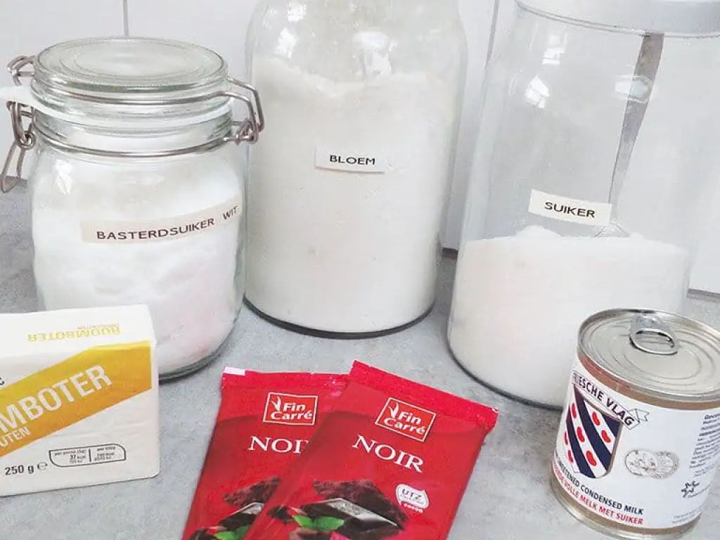 Millionaire's shortbread ingrediënten