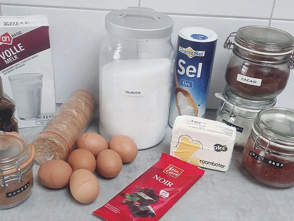 Mexicaanse chocoladetaart ingrediënten