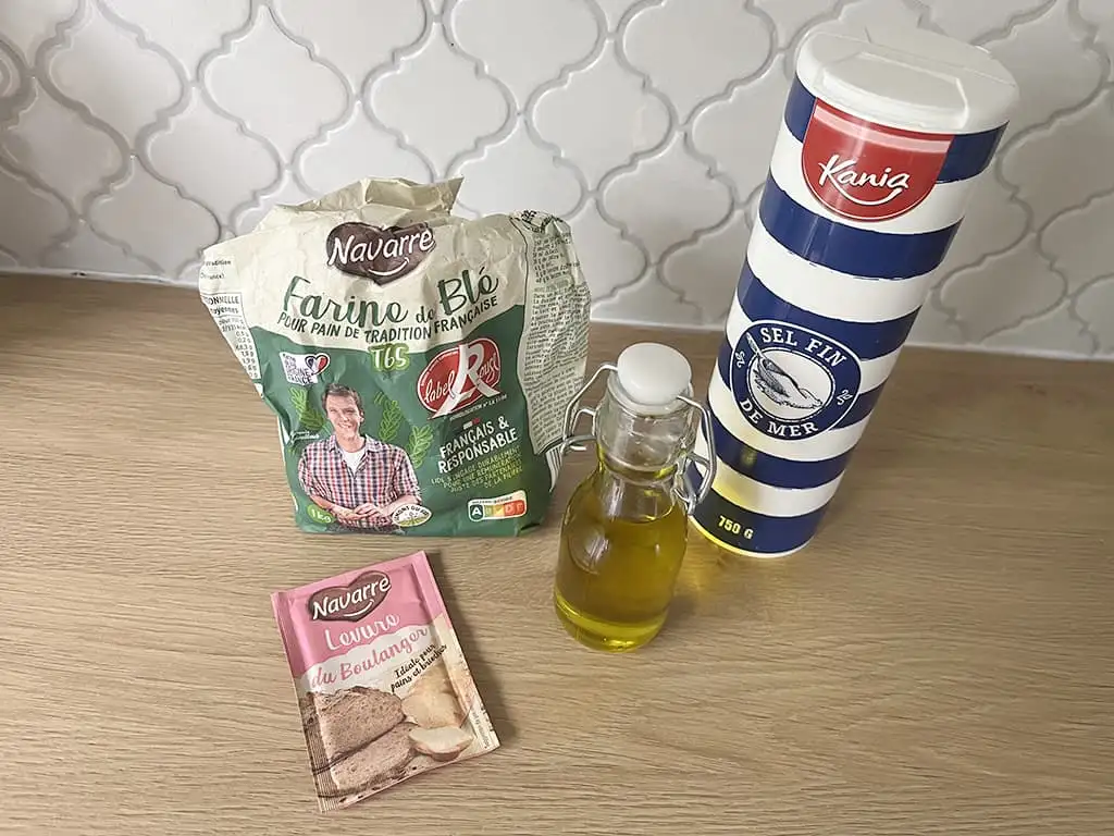 Zelf grissini maken ingrediënten