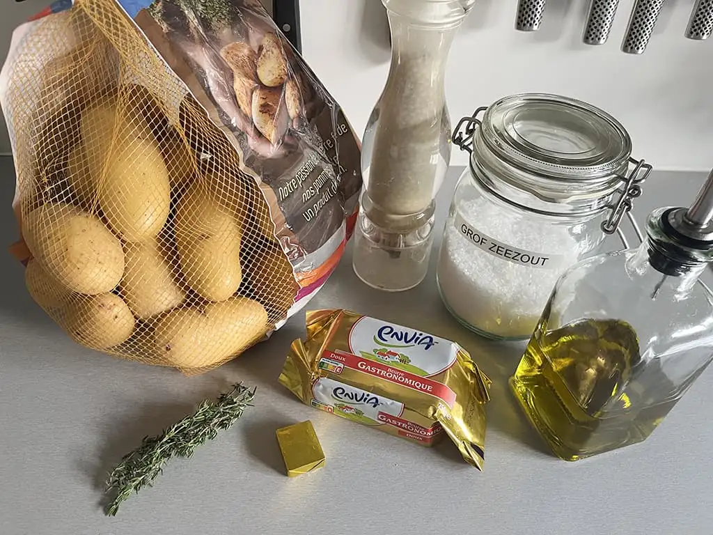 Fondant aardappelen ingrediënten