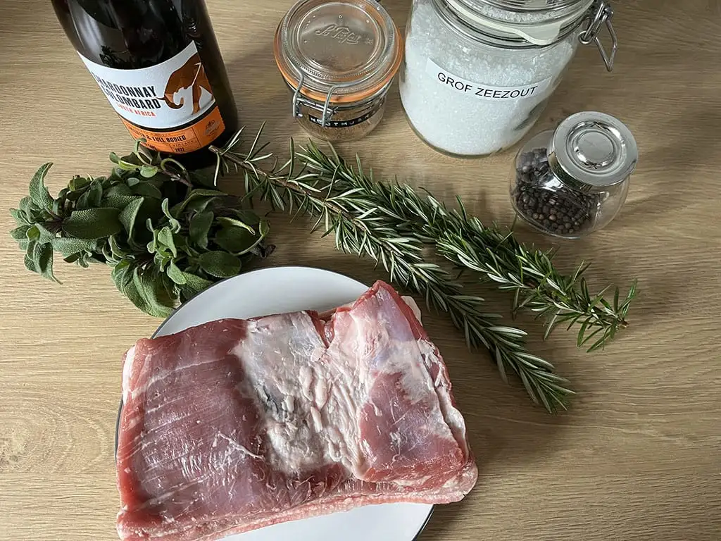 Porchetta ingrediënten