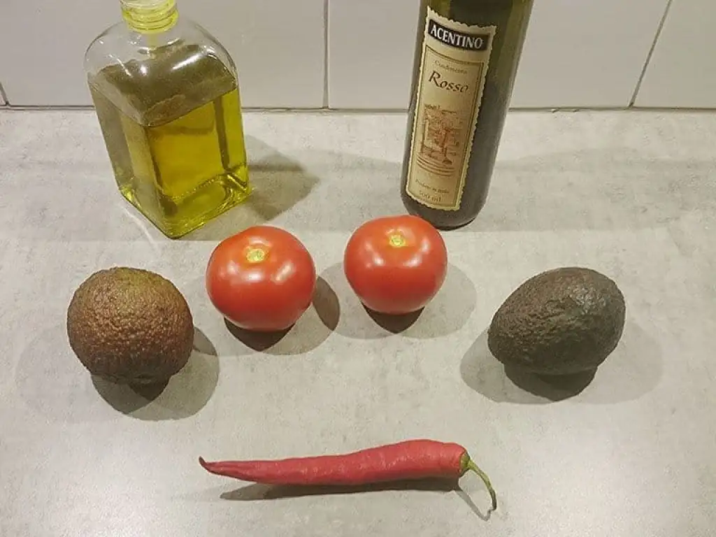 Zelf guacamole maken ingrediënten