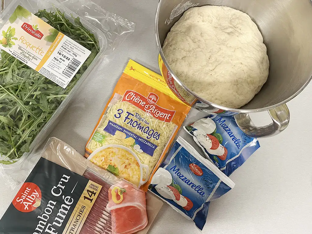 Pizza bianca ingrediënten